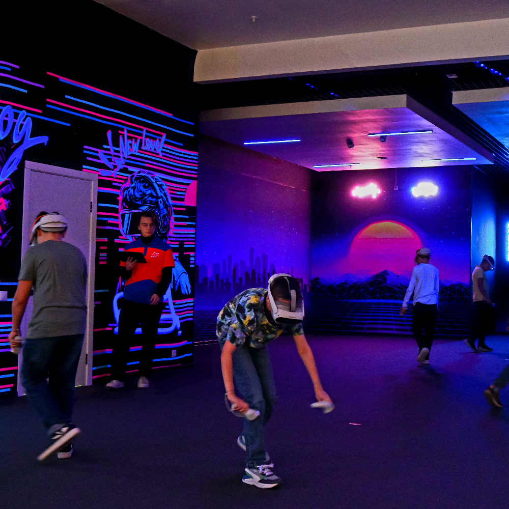 Игра на VR арене