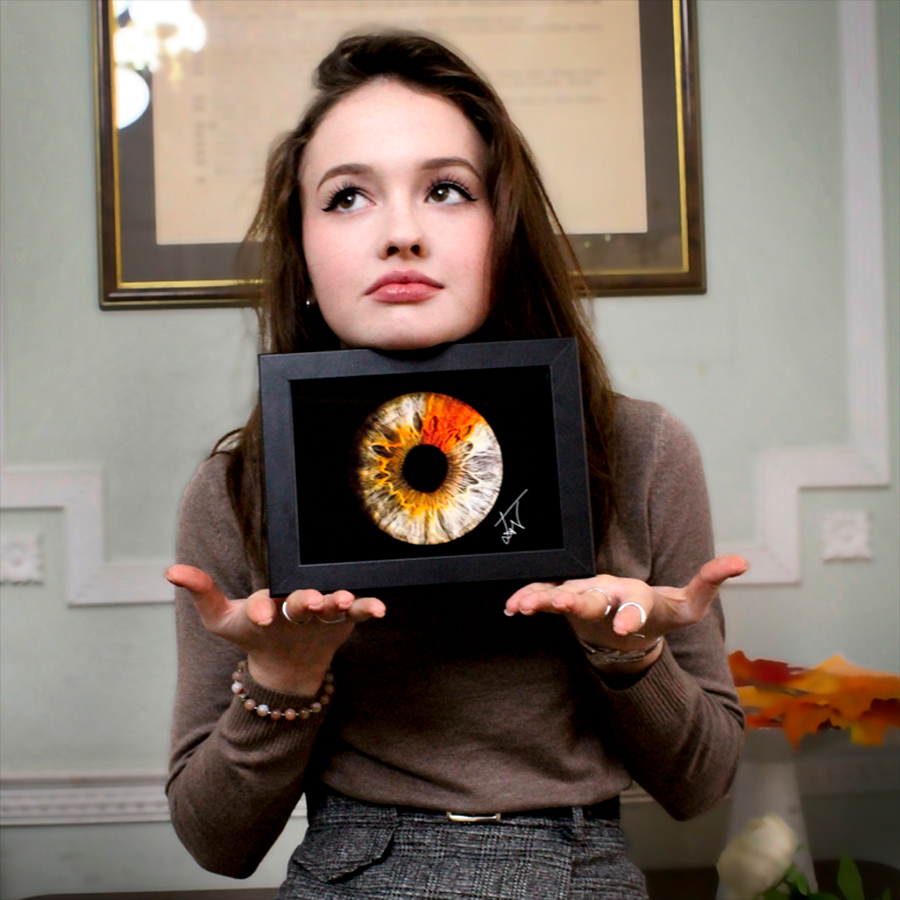 Фото одной радужки