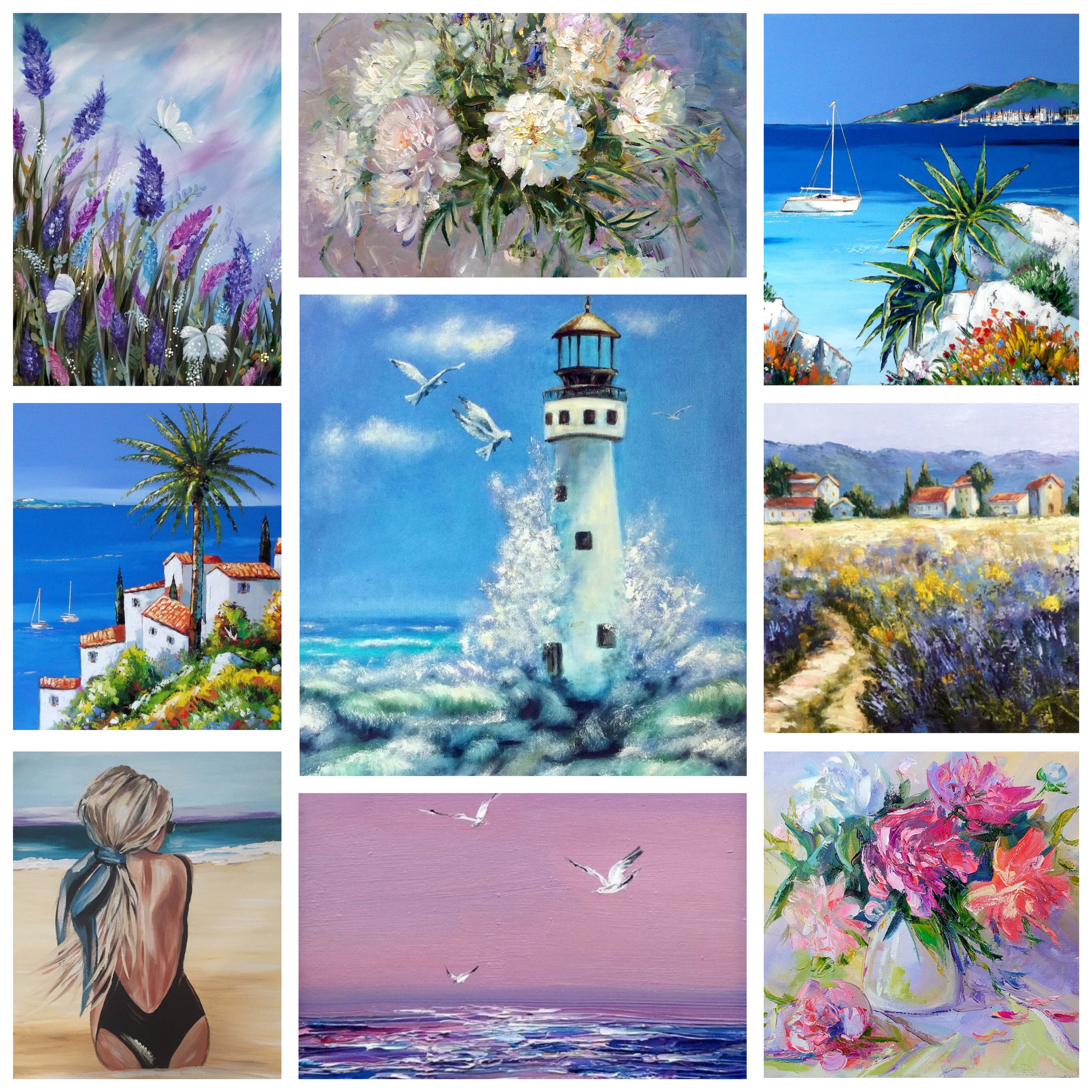 Мастер-класс «Арт-девичник: рисуем картины»