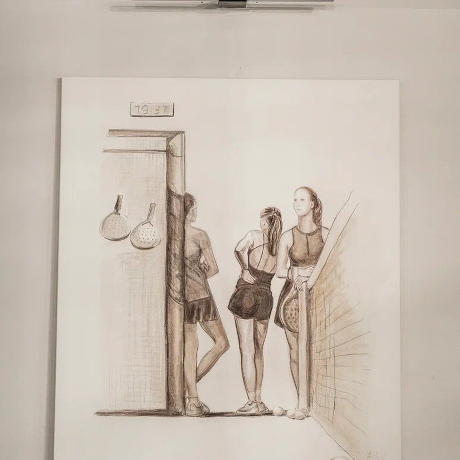 Парная тренировка по паделу на сингл корте (2 часа)