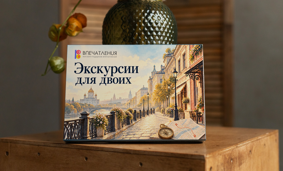 Подарочный сертификат "Экскурсии для двоих"