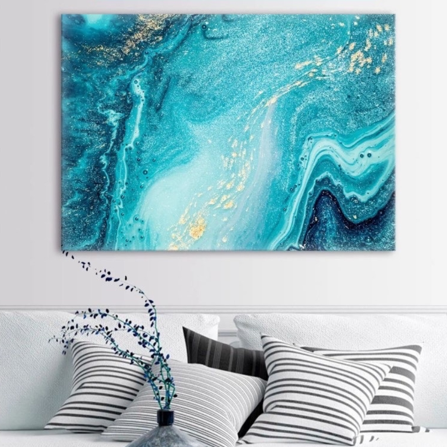 Мастер-класс "Флюид-арт" 30*20 см