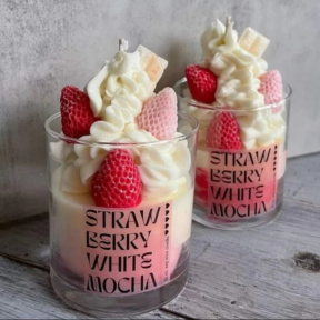 Мастер класс "Десертная/цветы/кактус свеча в стакане рокс" для семьи