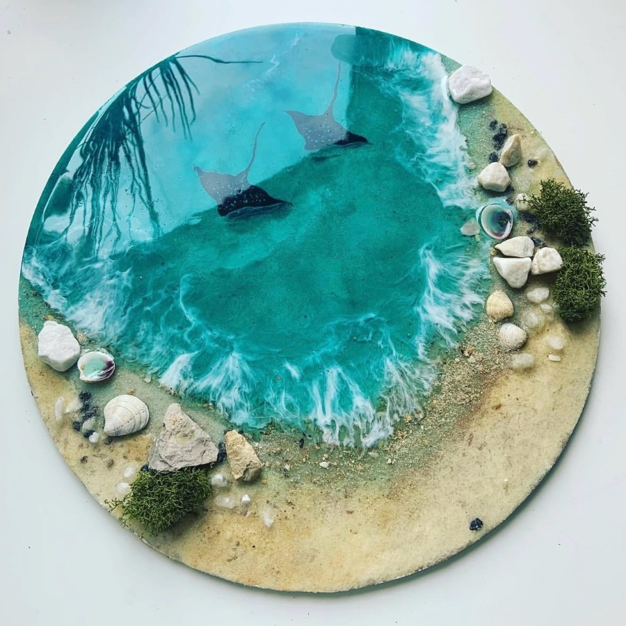 Мастер-класс «Море» 35 см