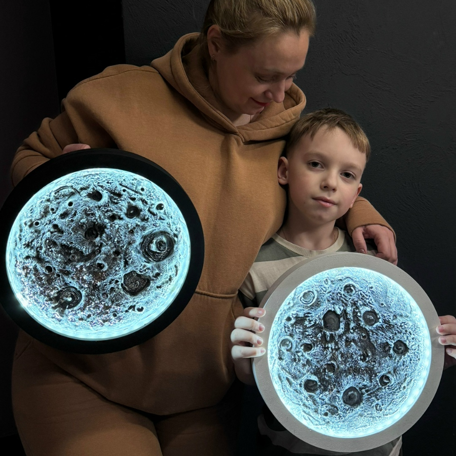 Мастер-класс по светящимся картинам (круг 35 см) для двоих