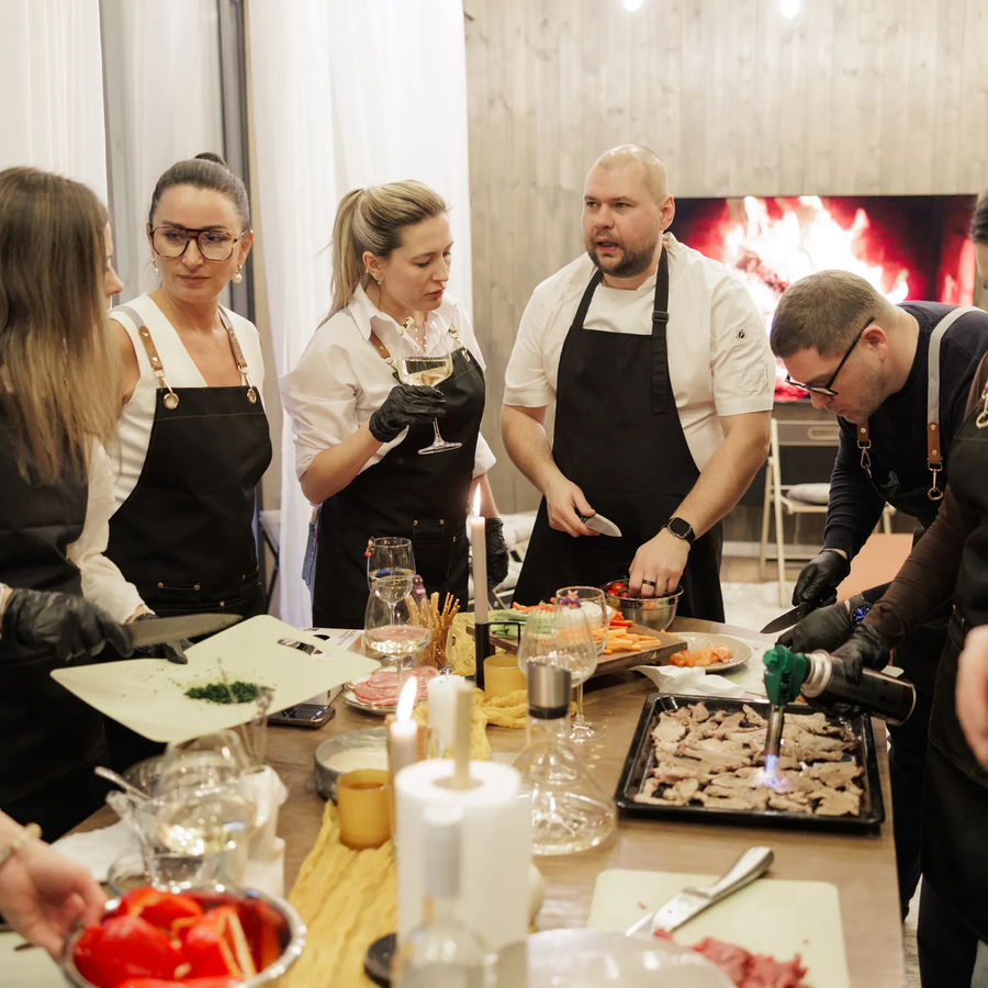 Ужин- мастер- класс в «Гастро- даче»