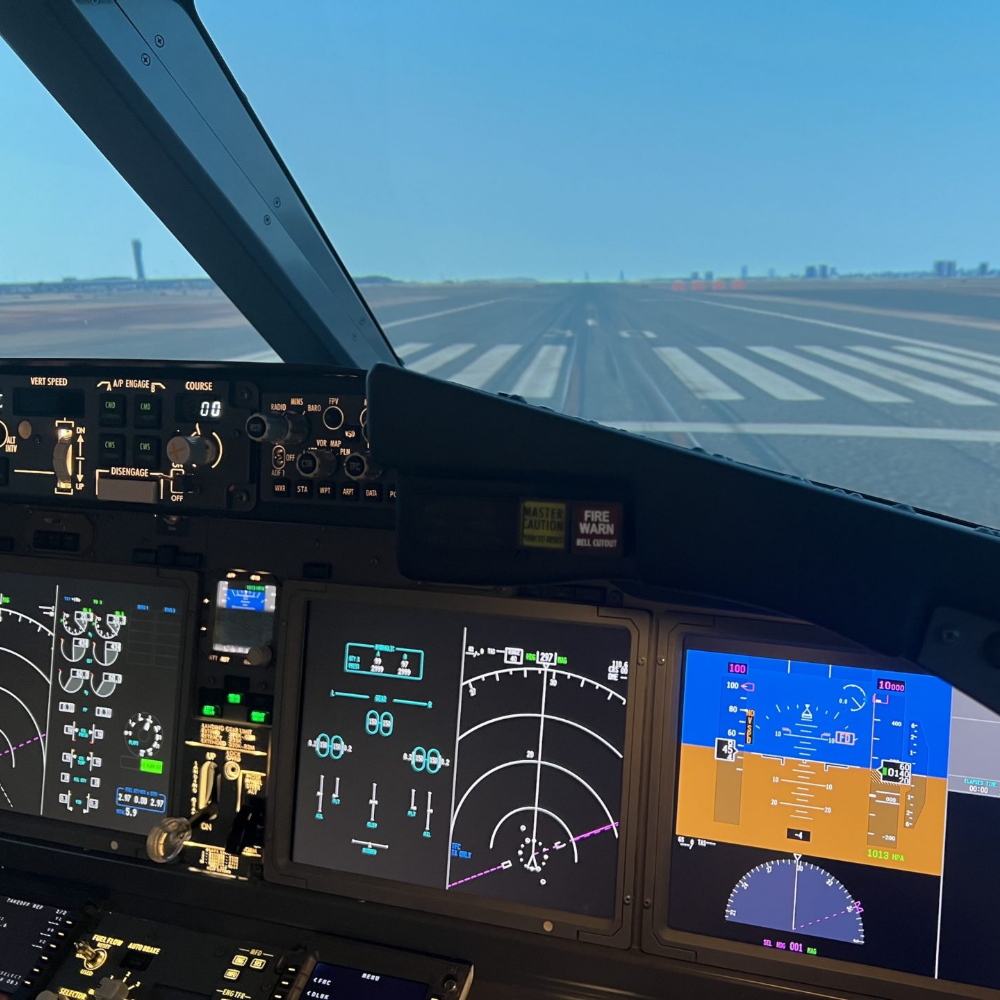 Сеанс на авиатренажере самолёта BOEING 737 MAX (45 минут)