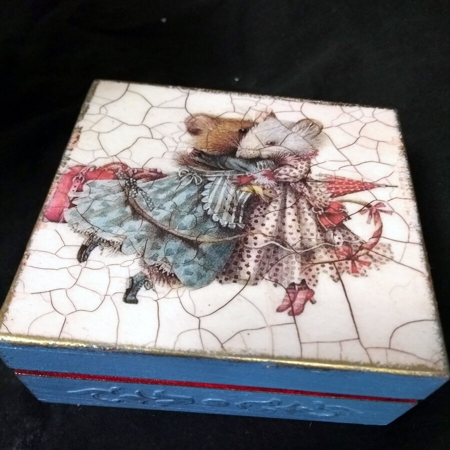 Индивидуальный мастер-класс Декорирование шкатулки