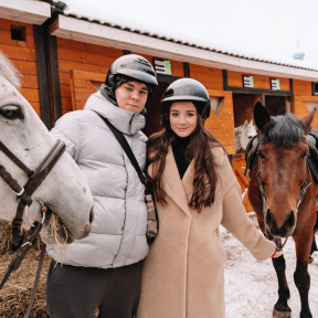 Индивидуальное занятие верховой ездой для двоих