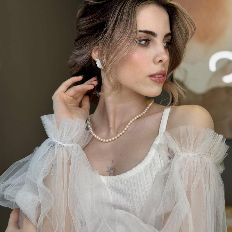 Прическа в салоне красоты