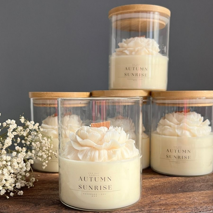 Мастер класс "Десертная/цветы/кактус свеча в стакане рокс" для семьи