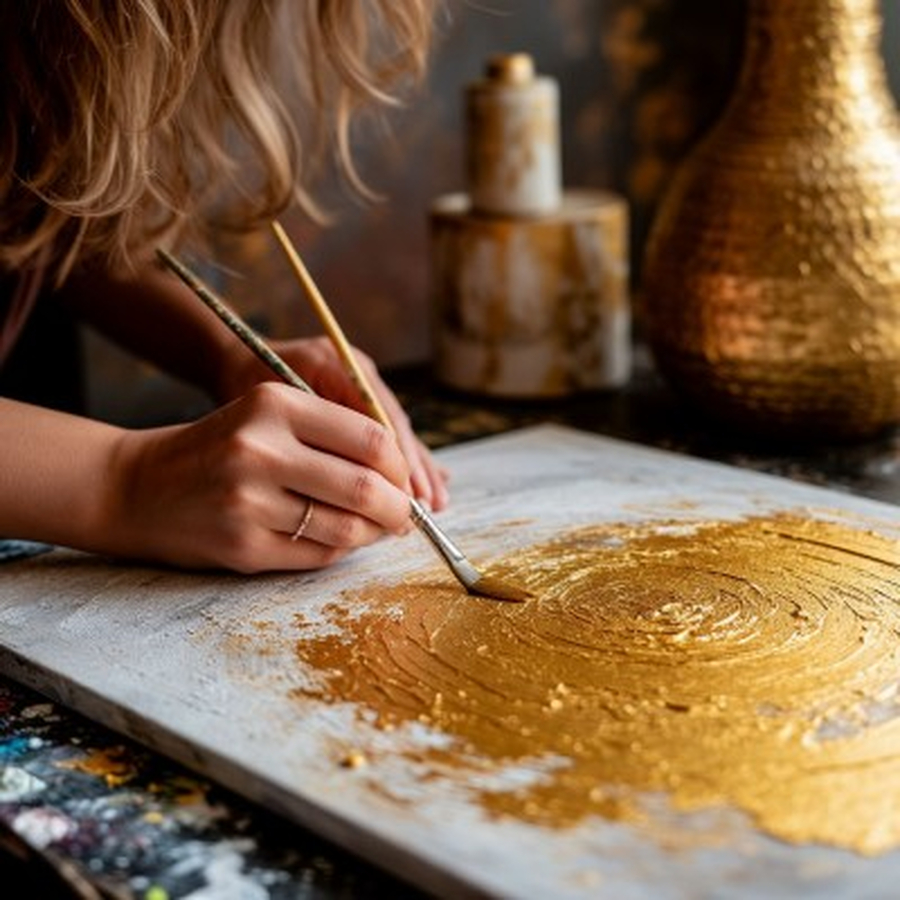 Мастер-класс «Интерьерная картина»