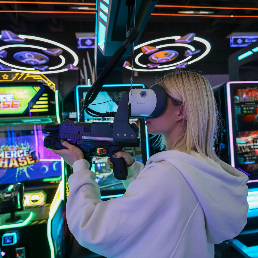 Посещение интерактивного парка развлечений "FunZone" с ребенком