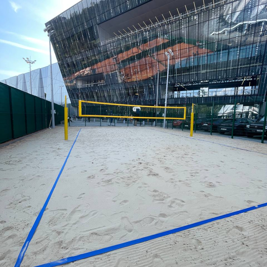 Аренда корта для пляжного волейбола или пляжного тенниса
