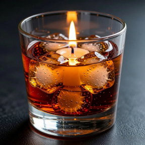 Мастер класс "Гелеевая свеча в стакане рокс 2 шт" для двоих