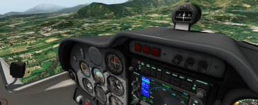 Урок пилотирования на авиатренажере  Р2002 