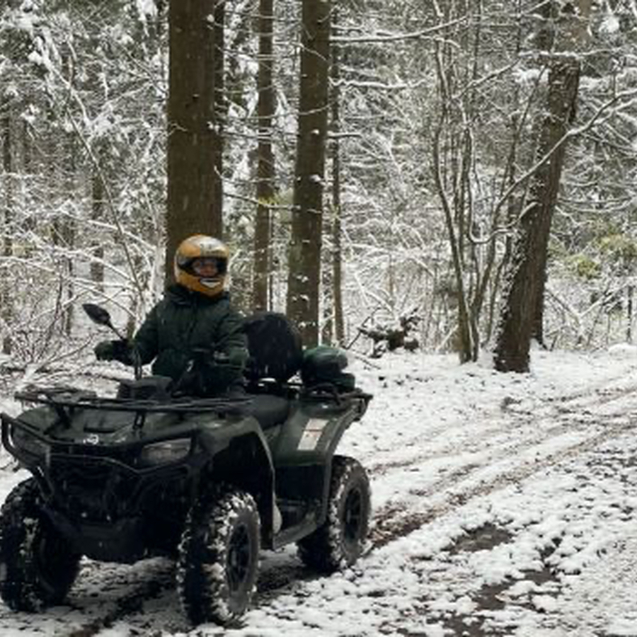 Аренда двухместного квадроцикла для двоих (2 часа)