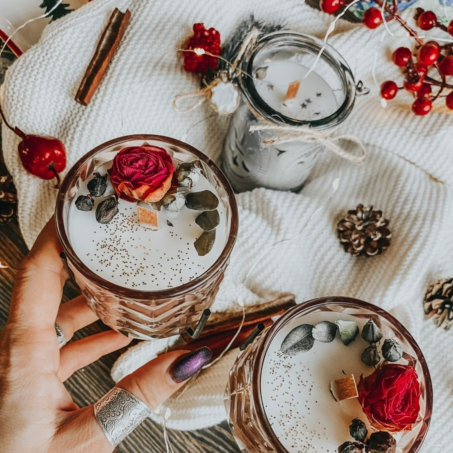 Мастер класс "Свеча в стакане рокс" для двоих