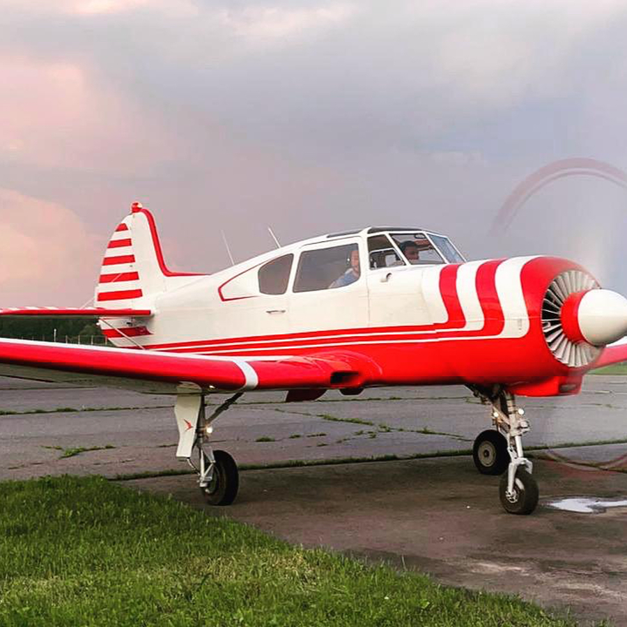 Полёт на самолете ЯК-18Т (40 минут)