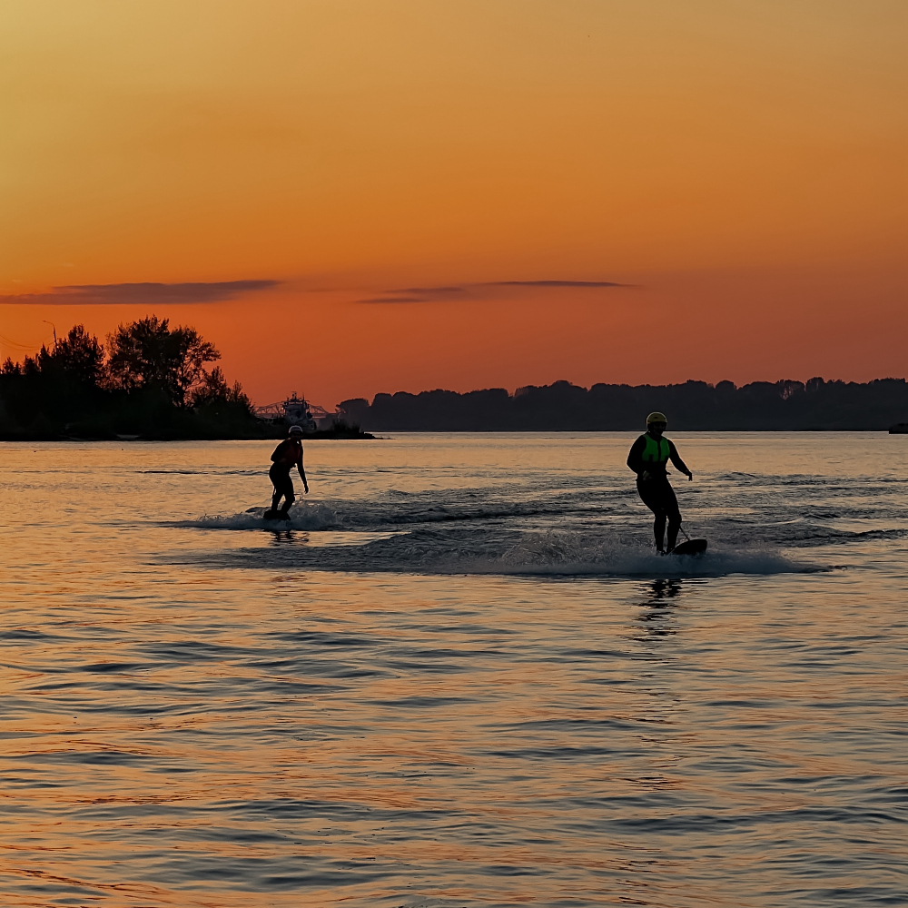 Аренда электросёрфа + занятие с инструктором (30 минут)