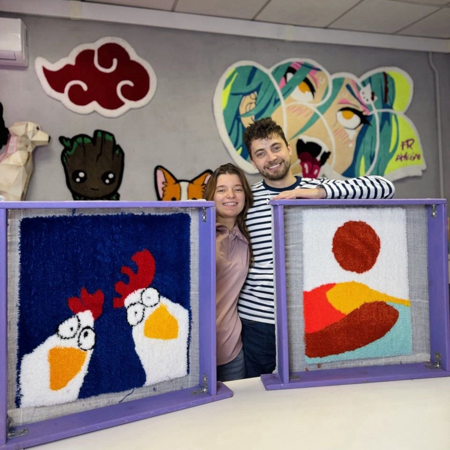 Мастер-класс по изготовлению ковров ручной работы (тафтингу) для двоих