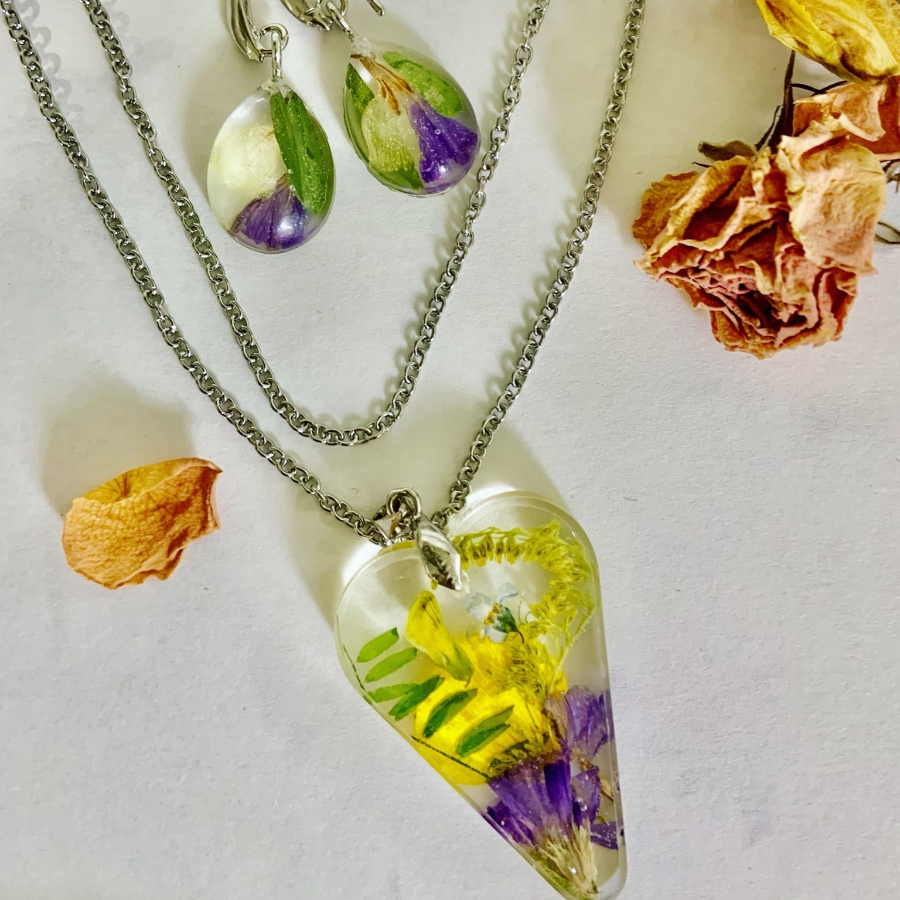 Мастер-класс «Украшения из эпоксидной смолы. Сережки+пусеты»