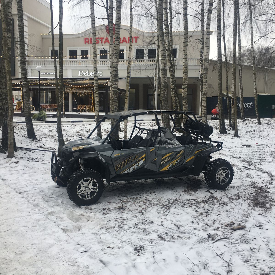 Катание на багги по лесной трассе для семьи