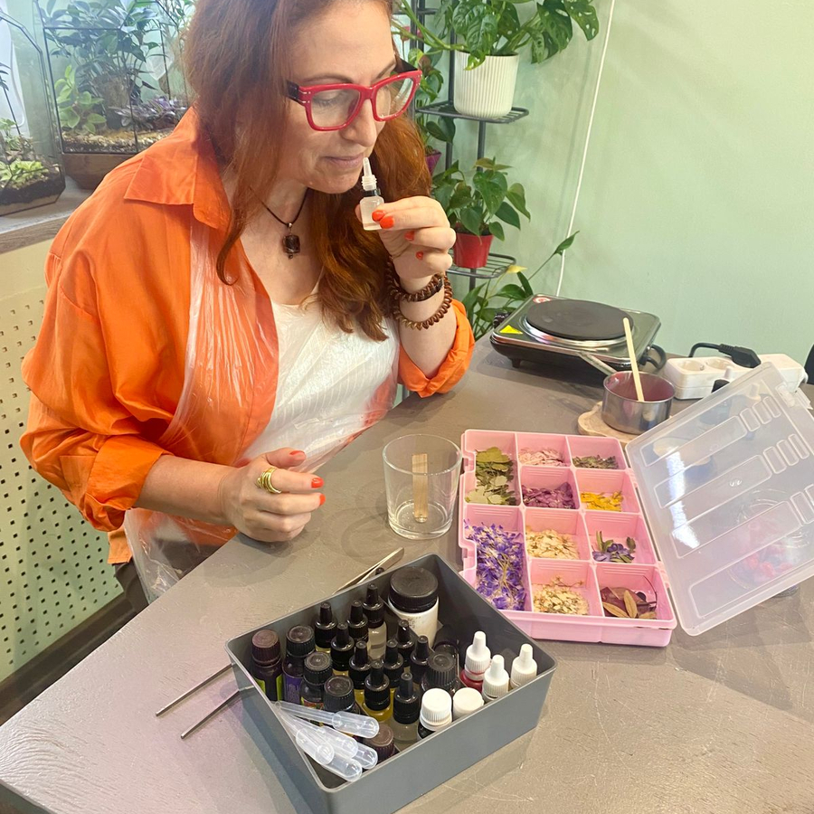 Мастер-класс по созданию свечи в стеклянном стакане или баночке