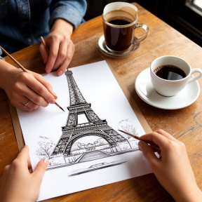 Мастер-класс «Кофейная гризайль»