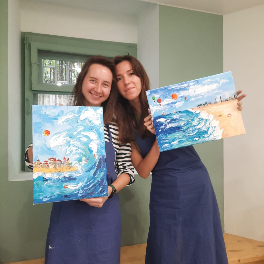 Мастер-класс по живописи маслом