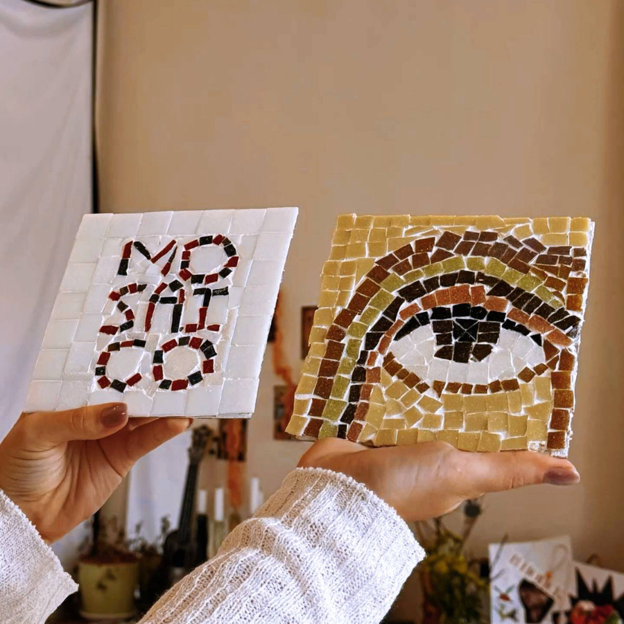 Мастер- класс «Картина-мозаика из смальты»