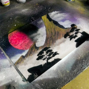 Индивидуальный мастер класс/ свидание по спрей-арту 