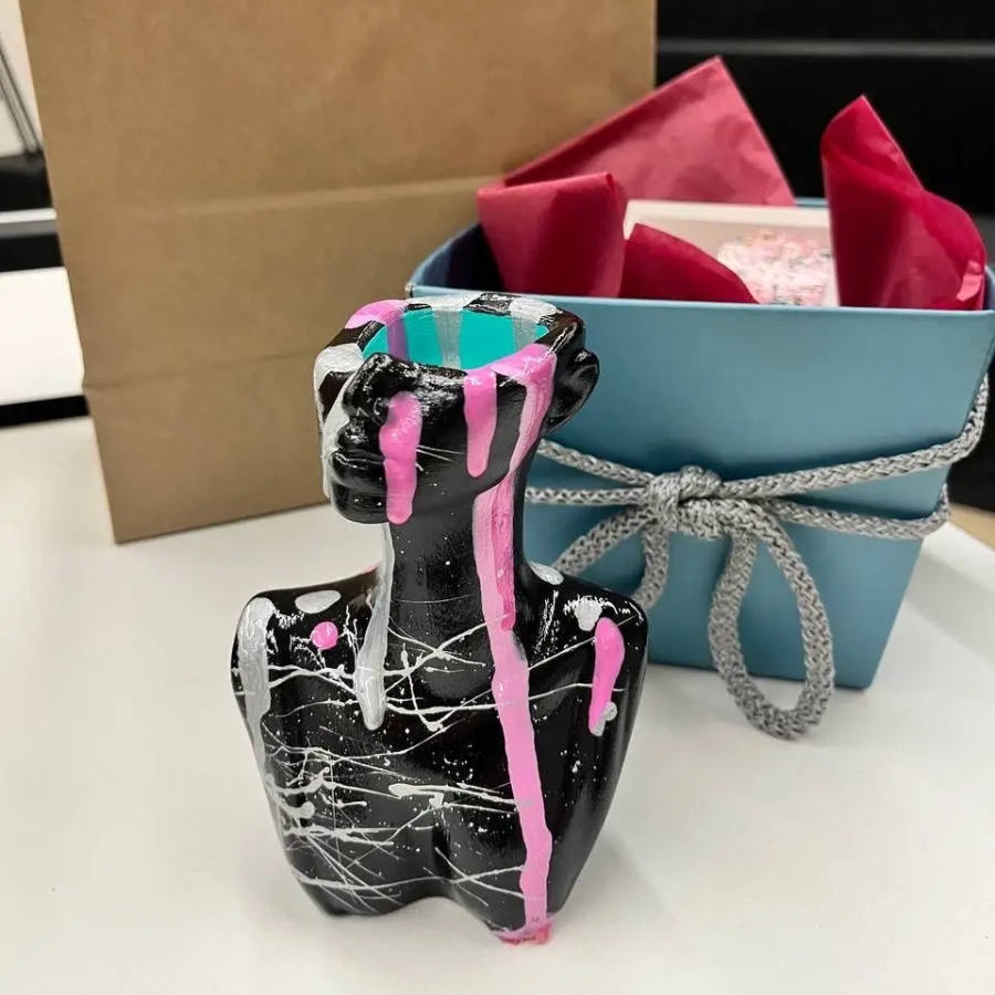 Мастер-класс «Неваляшки и другие гипсовые шкатулки» для троих
