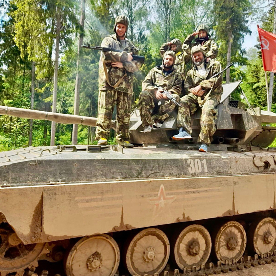 Катание на танке и БРДМ-2