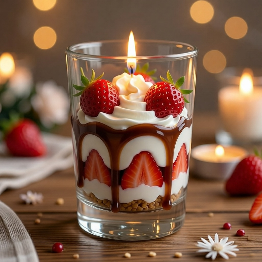 Мастер класс "Десертная/цветы/кактус свеча в стакане рокс" для двоих