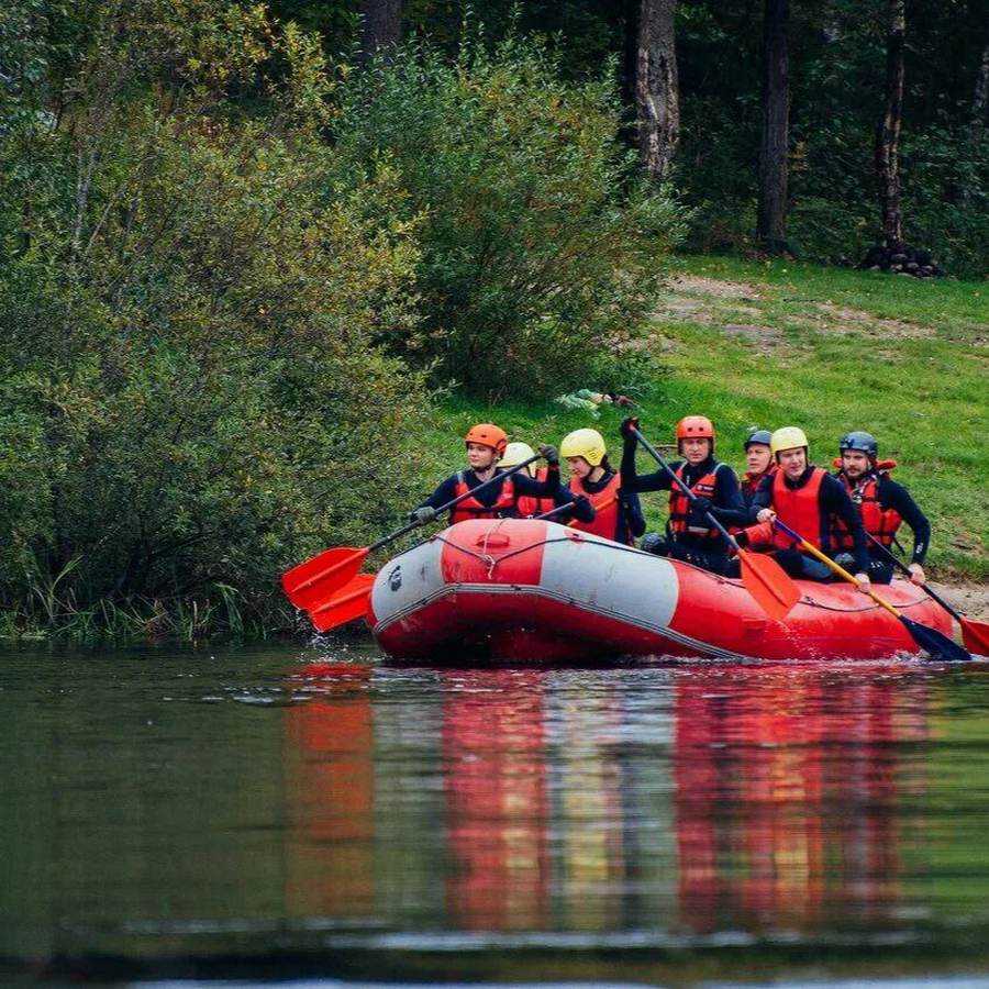 Рафтинг тренировка