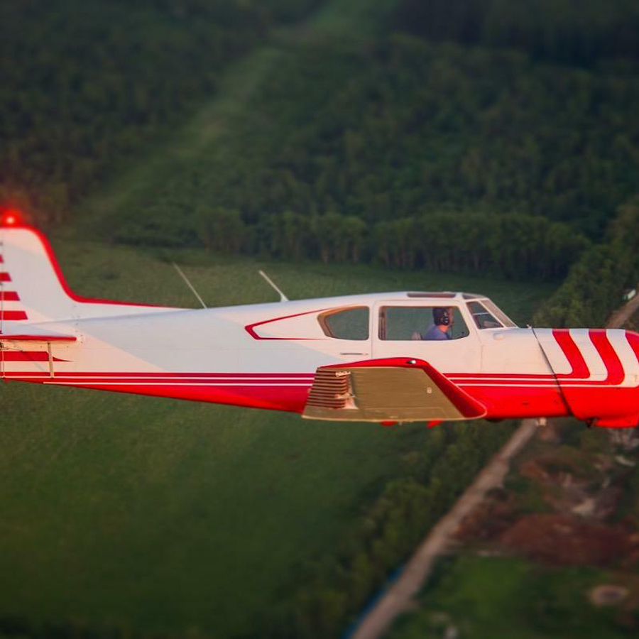 Полёт на самолете ЯК-18Т (40 минут)