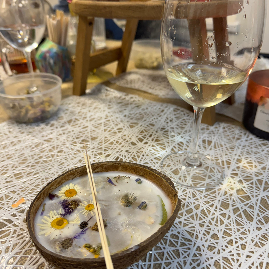 Мастер-класс по аромасвечам