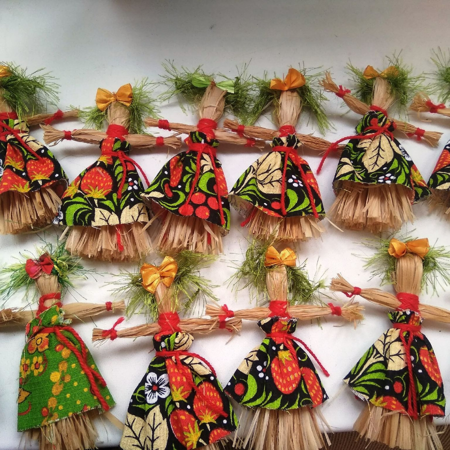 Индивидульный мастер класс/ свидание по созданию кукол из лыка