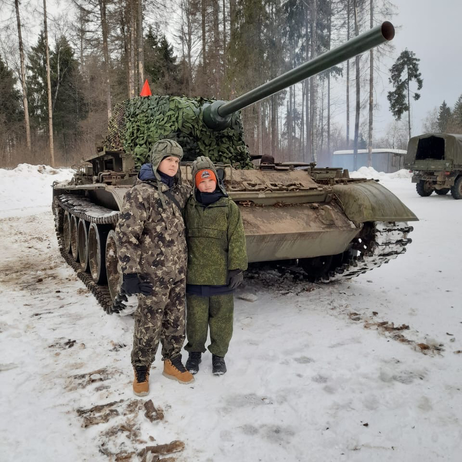 Катание на танке Т-34 "Мать -Родина"
