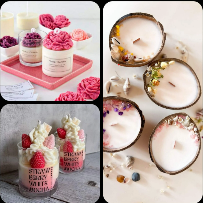 Мастер класс "Массажная свеча в кокосе 2 шт" для компании