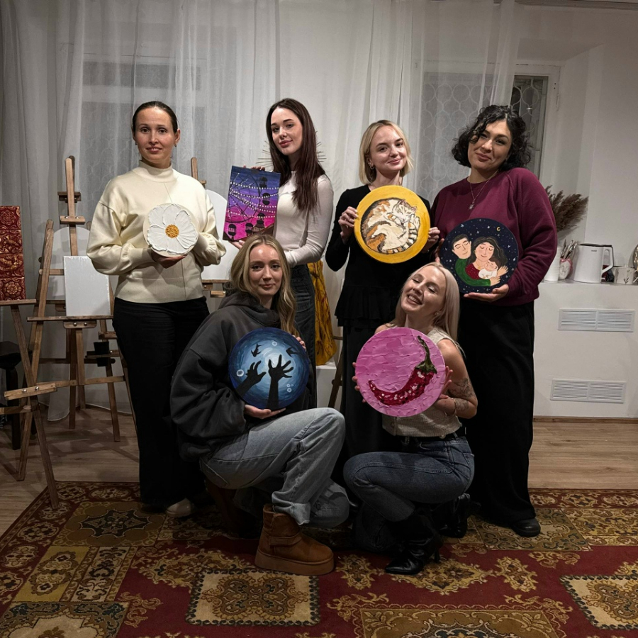 Арт- девичник (3 персоны)