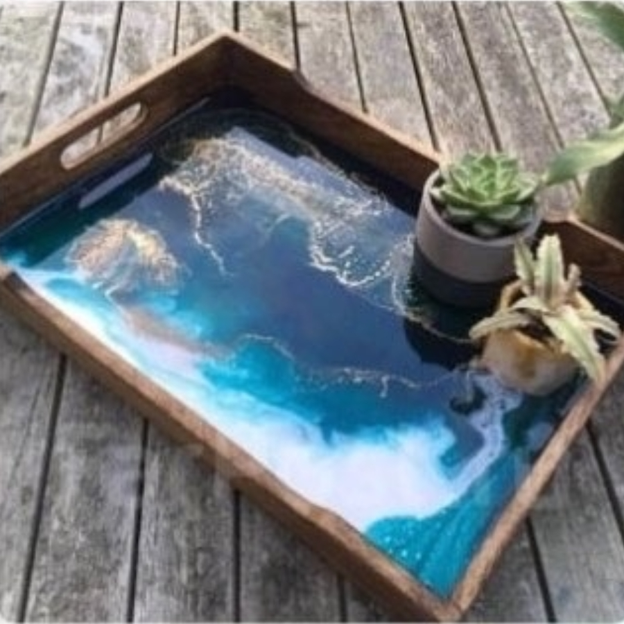 Мастер-класс «Поднос» 40*30 см для двоих