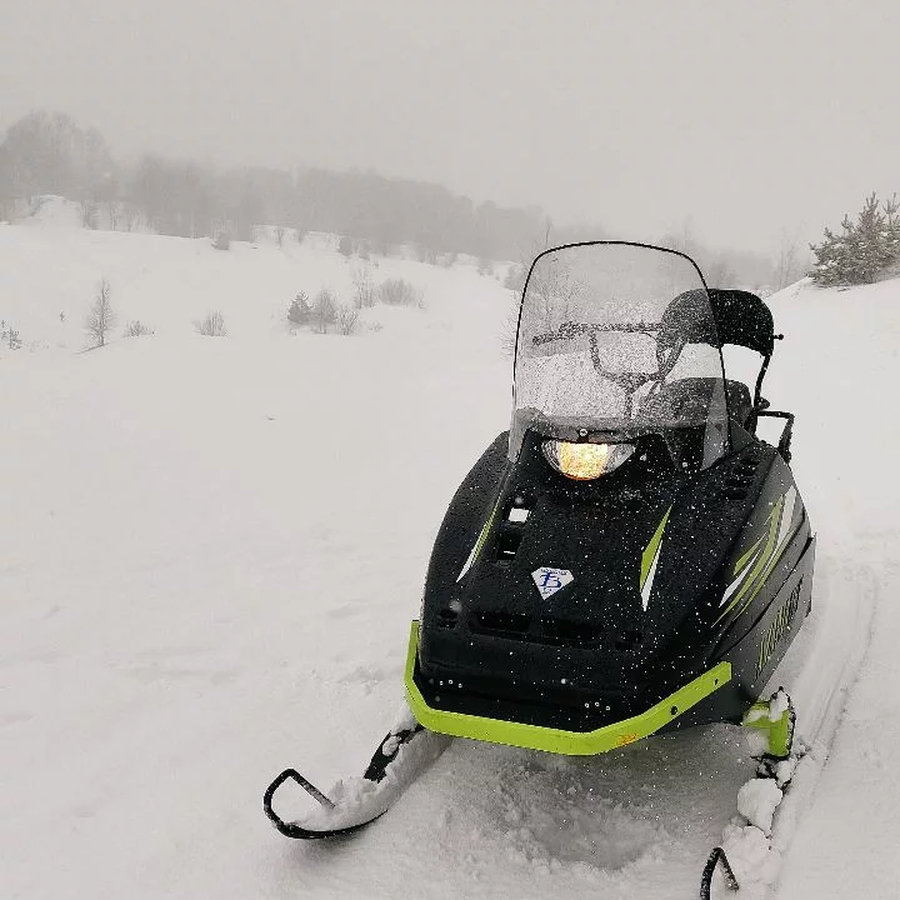 Снегоход для двоих (3 часа)