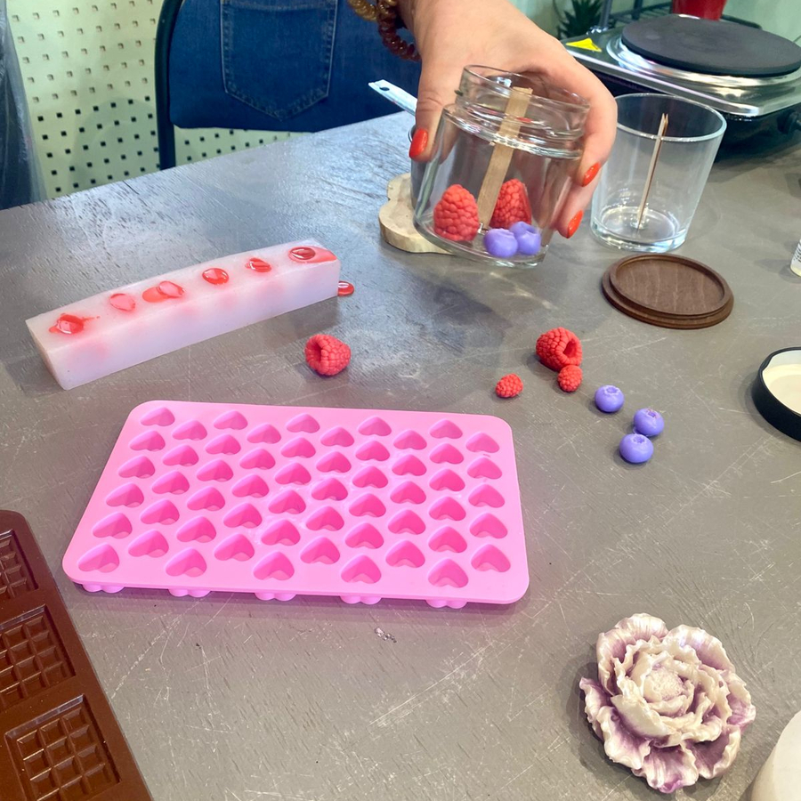 Мастер-класс по созданию свечи в стеклянном стакане или баночке