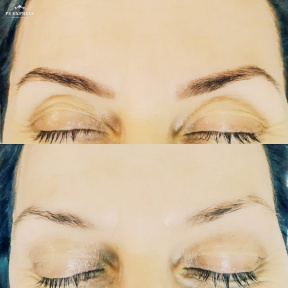 Окрашивание ресниц хной 