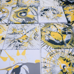 Индивидуальный мастер класс/ свидание по центробежному рисованию "Fluid art"