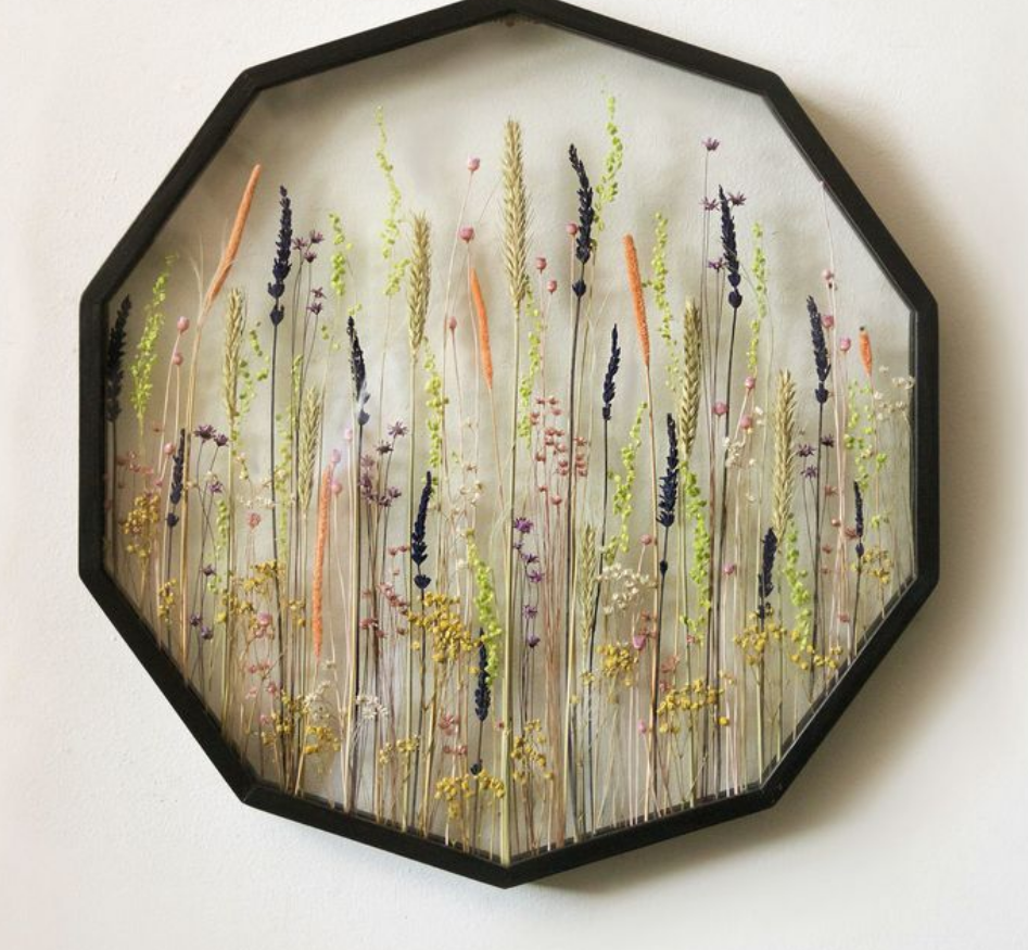Индивидуальный мастер класс/ свидание по созданию декоративного панно с сухоцветами