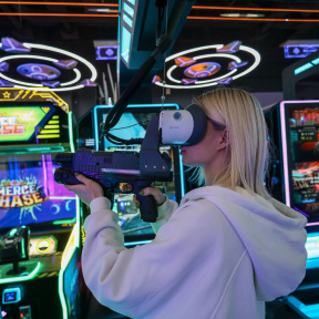 Посещение интерактивного парка развлечений "FunZone"