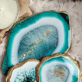 Мастер класс по созданию сырной тарелки из эпоксидной смолы 20/30 для двоих